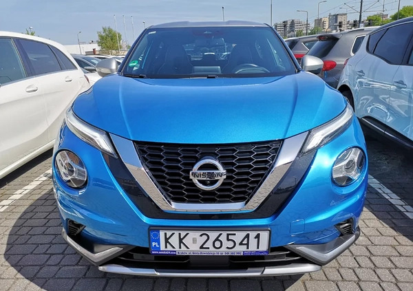 Nissan Juke cena 75900 przebieg: 52950, rok produkcji 2020 z Kraków małe 631